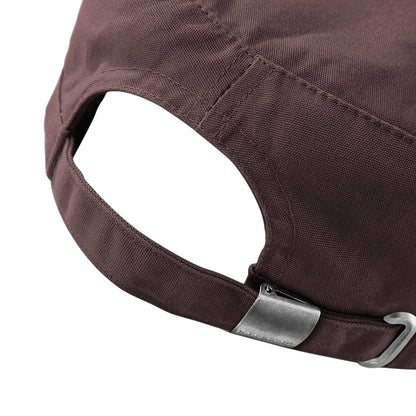 Chocolate - Side - Beechfield Army Cap - Headwear