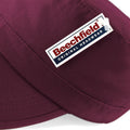 Burgundy - Pack Shot - Beechfield Army Cap - Headwear