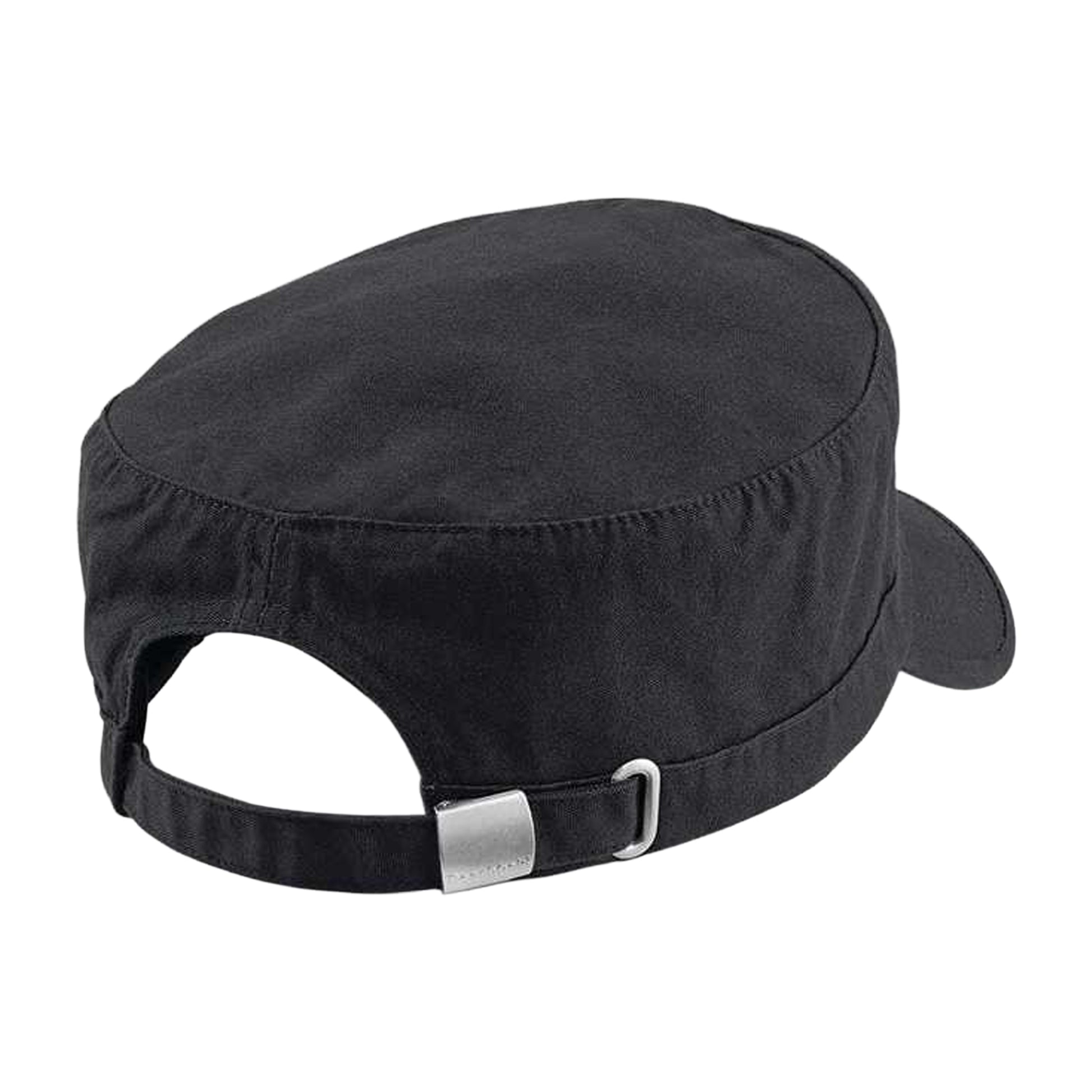 Black - Back - Beechfield Army Cap - Headwear