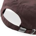 Chocolate - Side - Beechfield Army Cap - Headwear