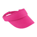 Fuchsia - Front - Beechfield Unisex Sports Visor - Headwear