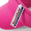 Fuchsia - Lifestyle - Beechfield Unisex Sports Visor - Headwear