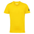 Yellow - Front - Lotto Football Jersey Team Evo Sports V Neck Shirt