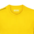 Yellow - Back - Lotto Football Jersey Team Evo Sports V Neck Shirt