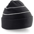 Black - Front - Beechfield Enhanced-viz Hi-Vis Knitted Winter Hat