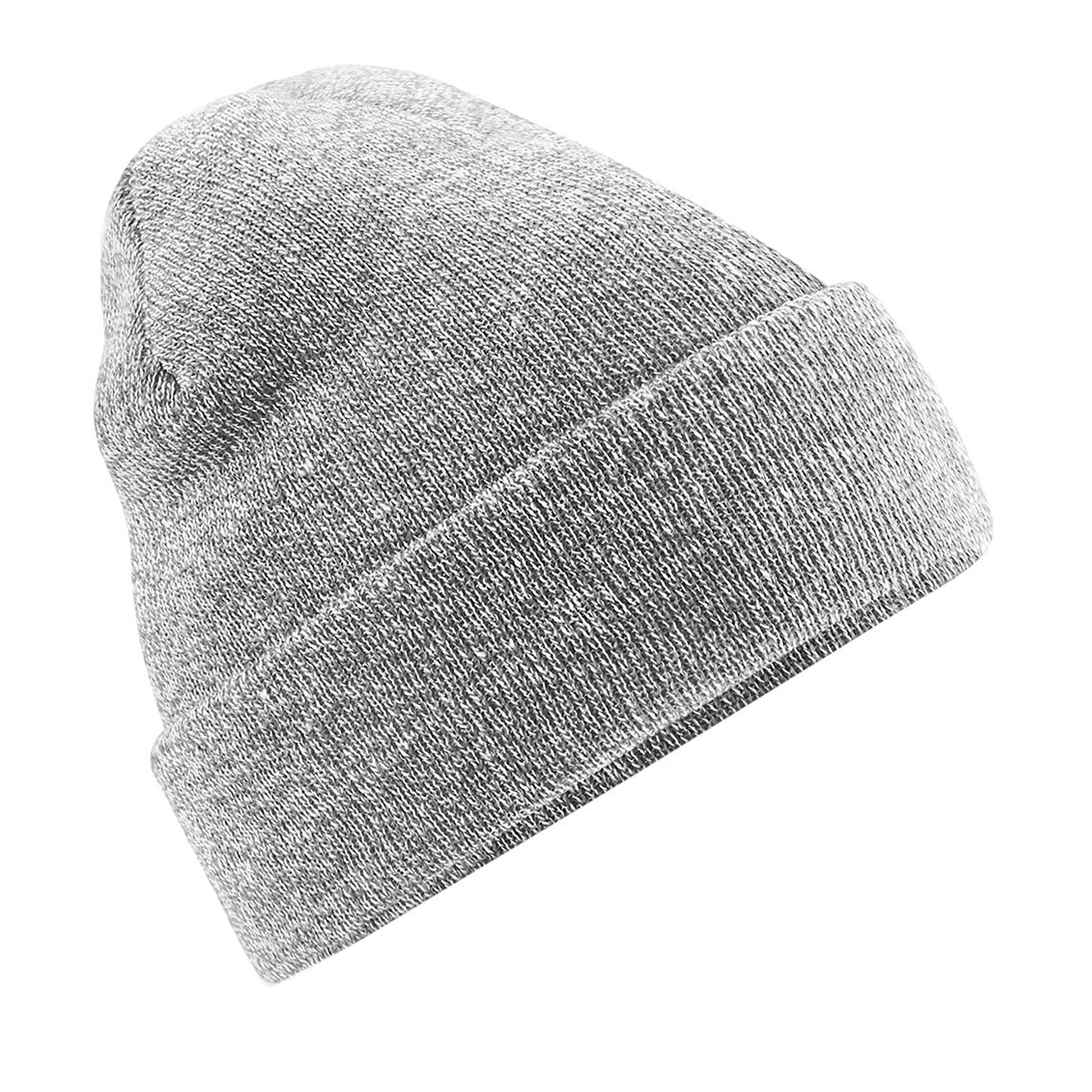Rust - Side - Beechfield Soft Feel Knitted Winter Hat