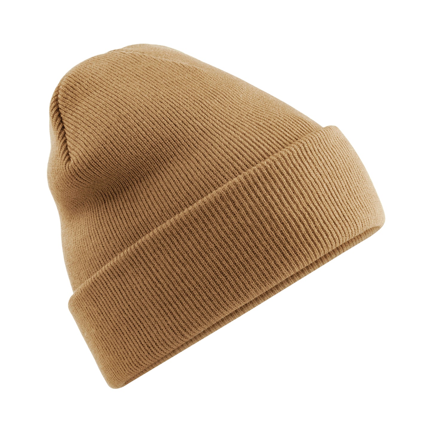 Biscuit - Front - Beechfield Soft Feel Knitted Winter Hat