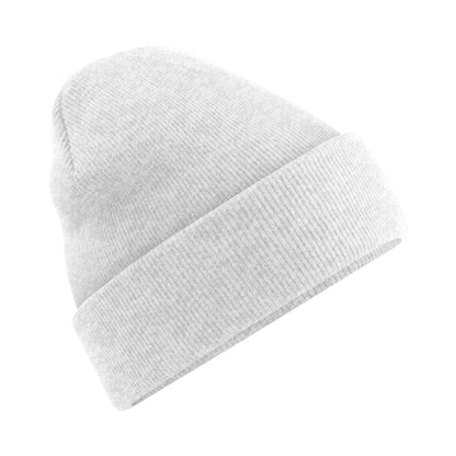 Cloud Grey - Front - Beechfield Soft Feel Knitted Winter Hat
