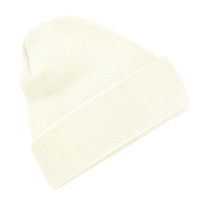 Soft White - Front - Beechfield Soft Feel Knitted Winter Hat