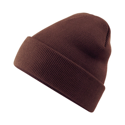 Walnut - Back - Beechfield Soft Feel Knitted Winter Hat