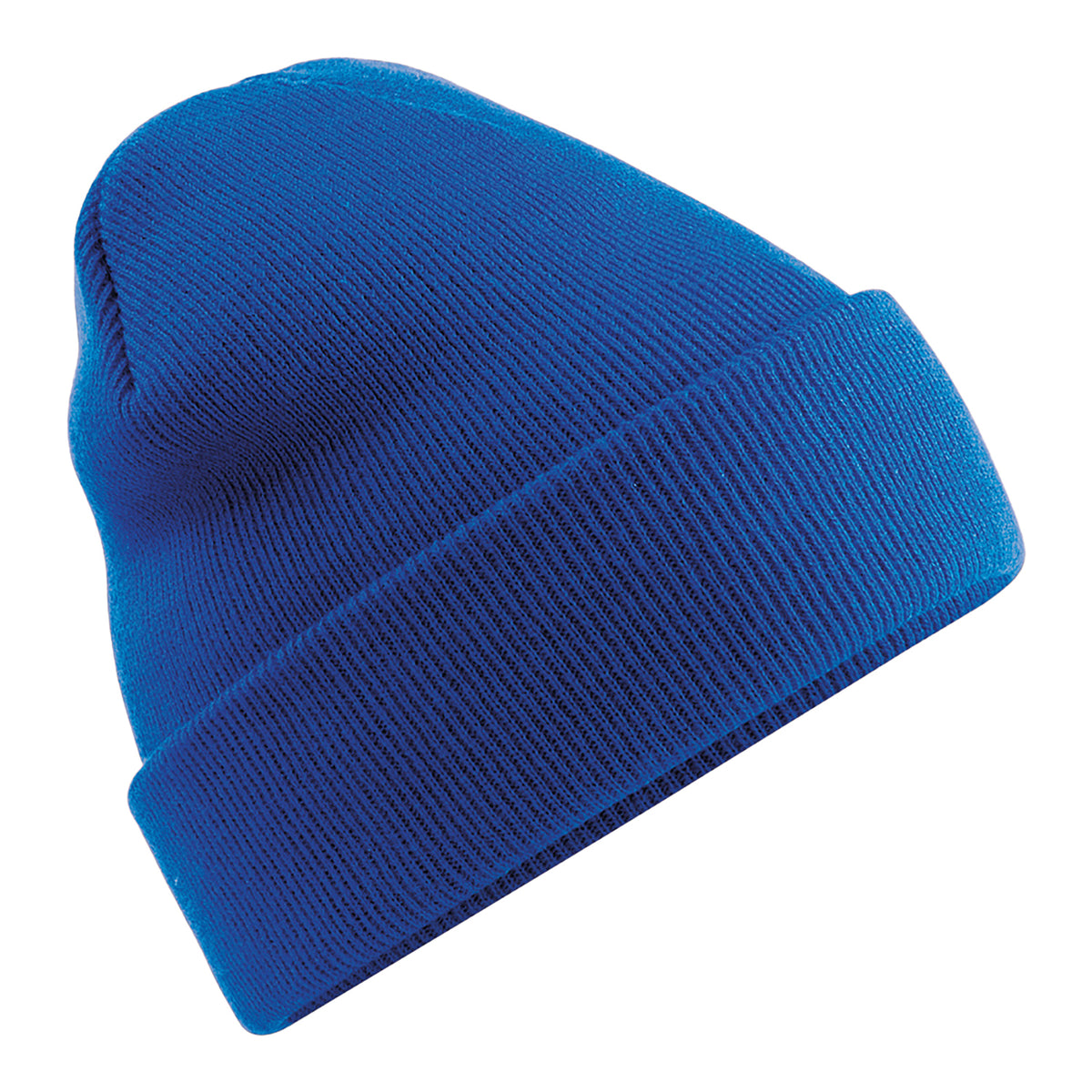 Bright Royal - Back - Beechfield Soft Feel Knitted Winter Hat