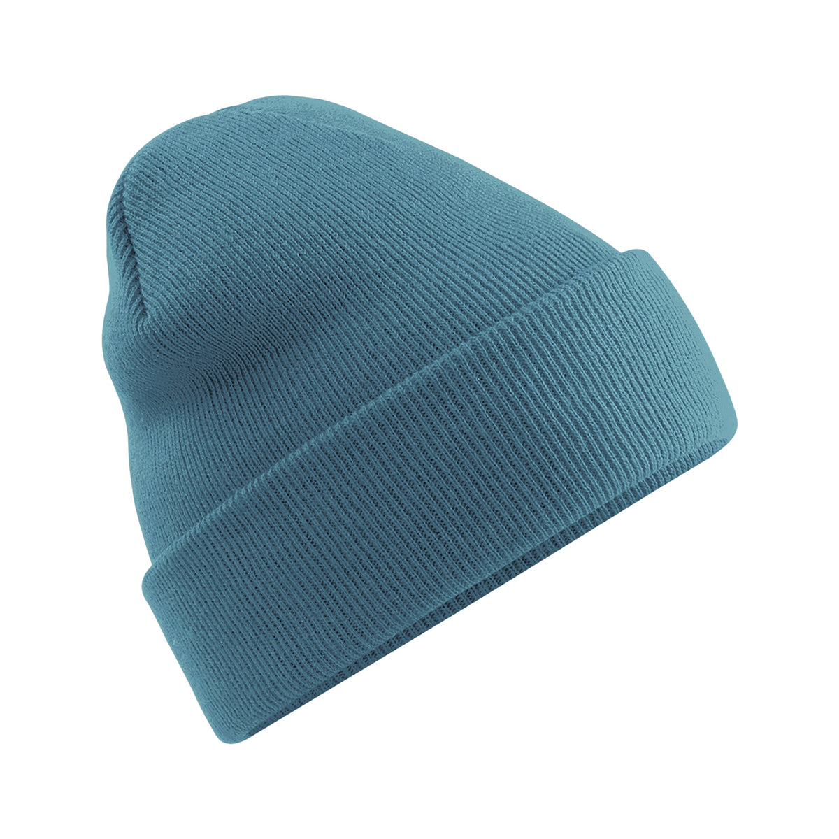 Airforce Blue - Back - Beechfield Soft Feel Knitted Winter Hat
