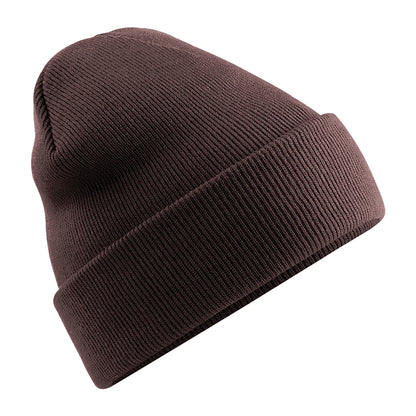 Charcoal - Side - Beechfield Soft Feel Knitted Winter Hat