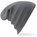 Graphite Grey - Back - Beechfield Soft Feel Knitted Winter Hat
