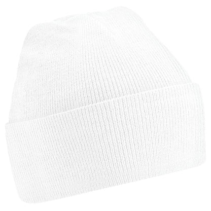 White - Front - Beechfield Soft Feel Knitted Winter Hat