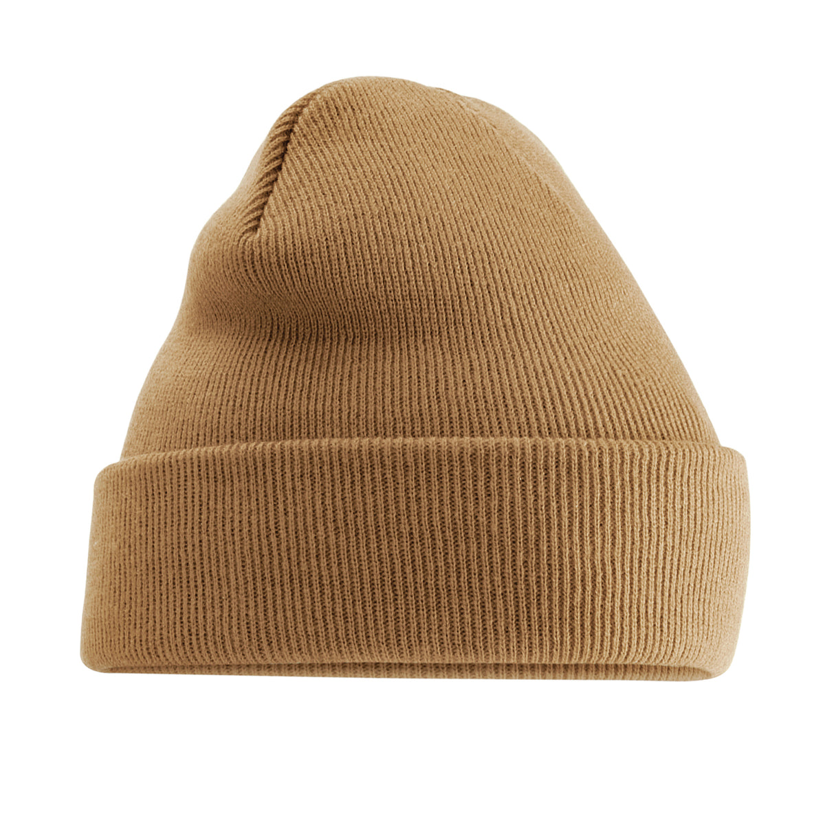 Biscuit - Front - Beechfield Soft Feel Knitted Winter Hat