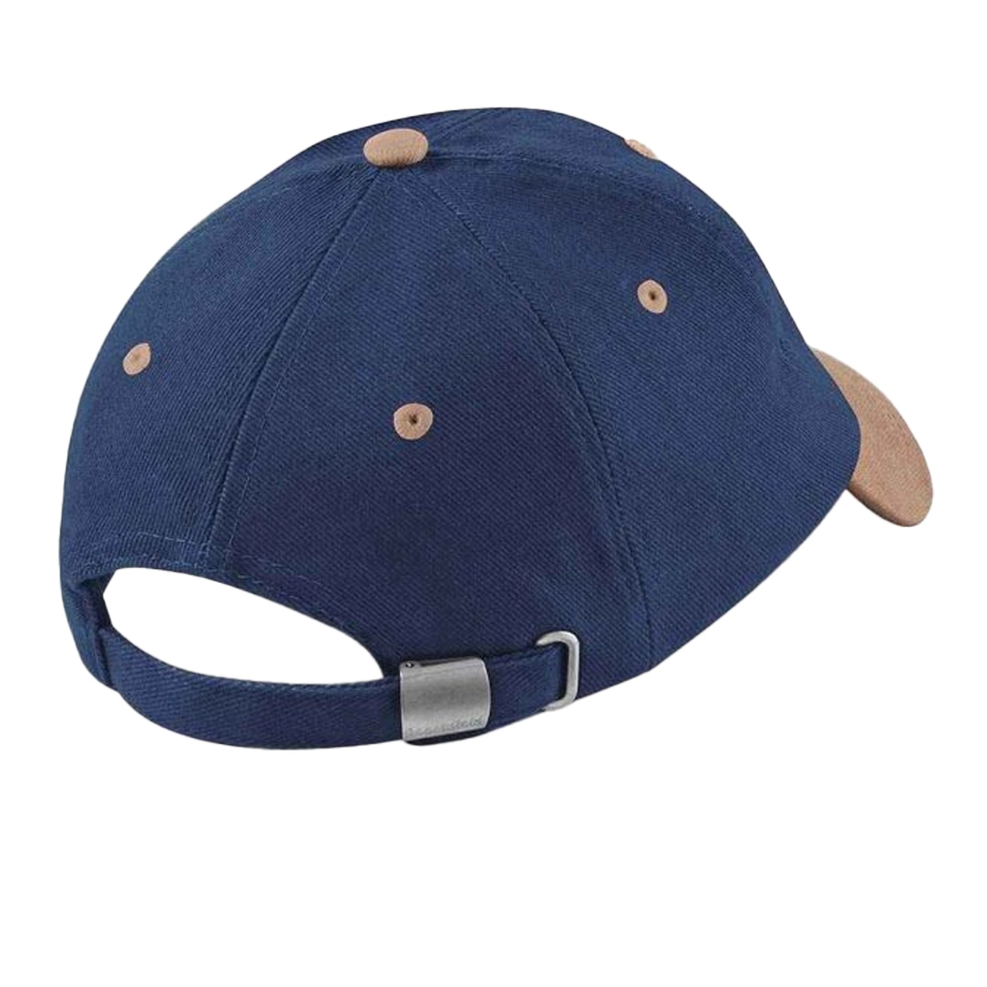 Forest-Taupe - Pack Shot - Beechfield Unisex Low Profile Heavy Brushed Cotton Baseball Cap