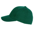 Forest - Side - Beechfield Unisex Low Profile Heavy Brushed Cotton Baseball Cap