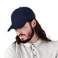 Graphite Grey - Front - Beechfield Unisex Pro-Style Heavy Brushed Cotton Baseball Cap - Headwear