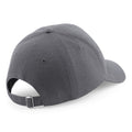 Graphite Grey - Lifestyle - Beechfield Unisex Pro-Style Heavy Brushed Cotton Baseball Cap - Headwear