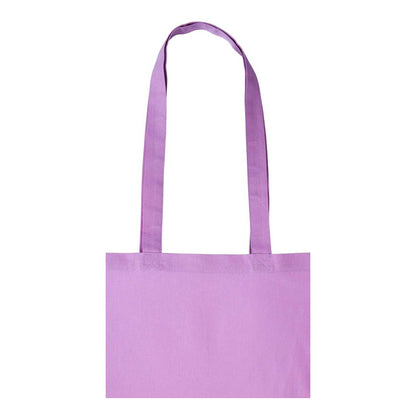 Lavender - Back - Nutshell Plain Strong Shoulder Shopper Bag