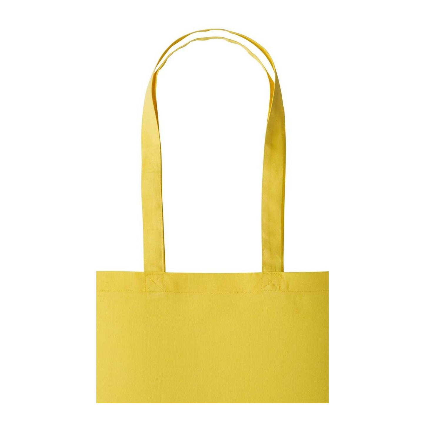 Lemon - Back - Nutshell Plain Strong Shoulder Shopper Bag