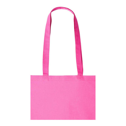 Mid Pink - Back - Nutshell Plain Strong Shoulder Shopper Bag
