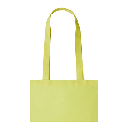 Pastel Lemon - Back - Nutshell Plain Strong Shoulder Shopper Bag