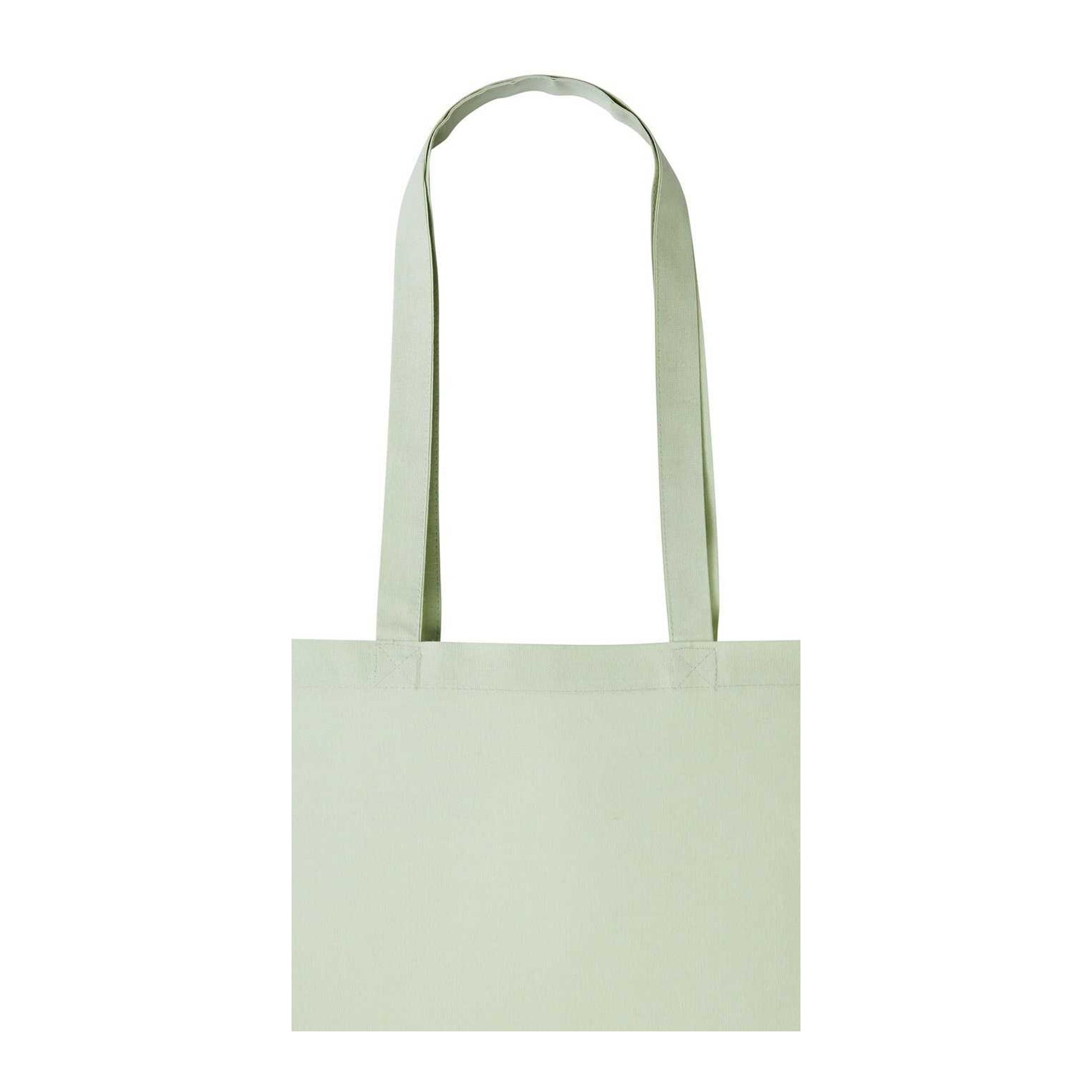 Pastel MInt - Back - Nutshell Plain Strong Shoulder Shopper Bag