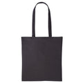 Storm Dark Grey - Front - Nutshell Plain Strong Shoulder Shopper Bag