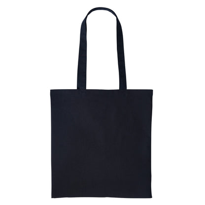 Black - Front - Nutshell Plain Strong Shoulder Shopper Bag