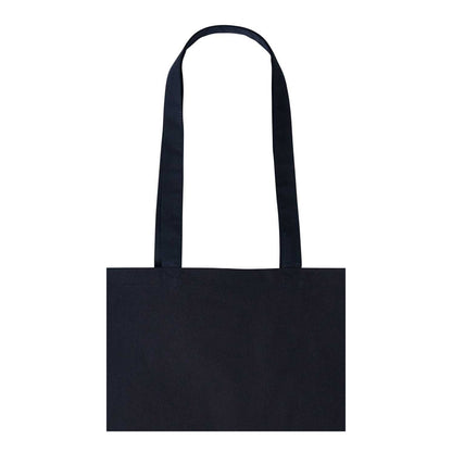 Black - Back - Nutshell Plain Strong Shoulder Shopper Bag