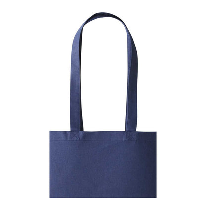 Navy - Back - Nutshell Plain Strong Shoulder Shopper Bag