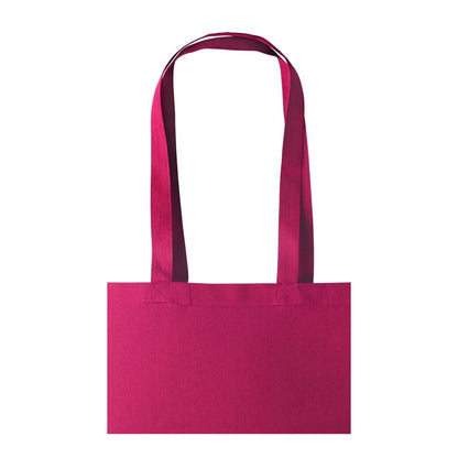 Cranberry - Back - Nutshell Plain Strong Shoulder Shopper Bag