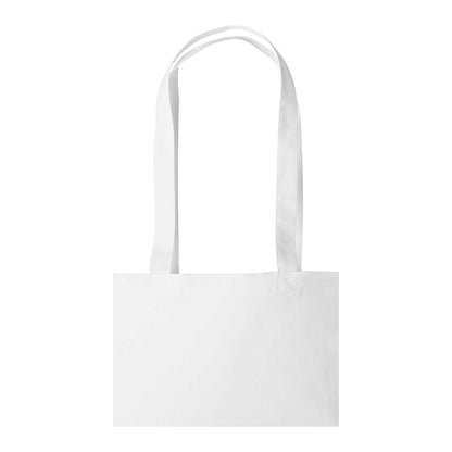 White - Back - Nutshell Plain Strong Shoulder Shopper Bag