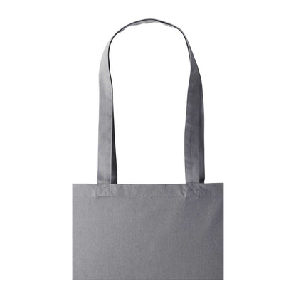 Slate Grey - Back - Nutshell Plain Strong Shoulder Shopper Bag