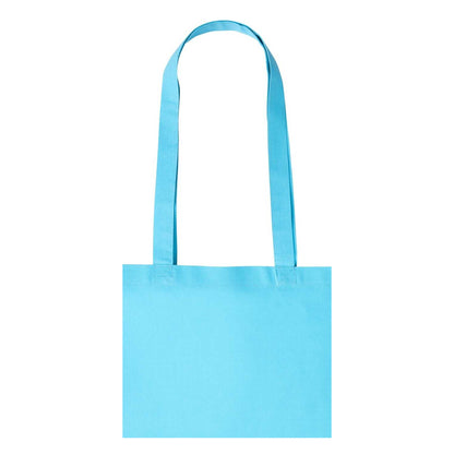 Turquoise - Back - Nutshell Plain Strong Shoulder Shopper Bag