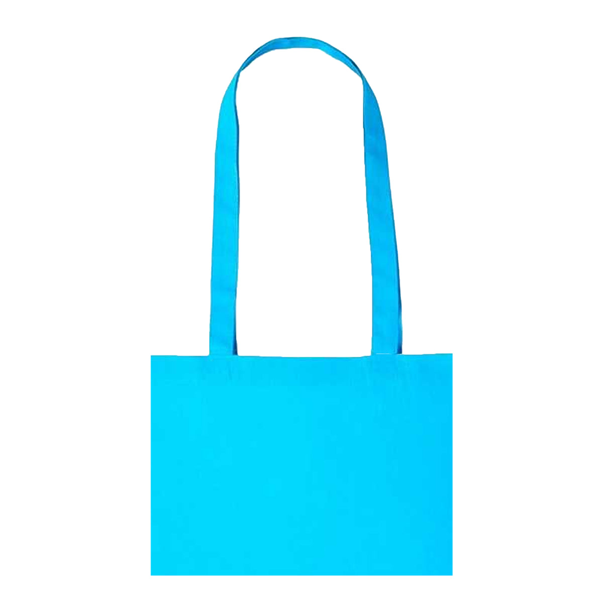 Hawaiian Blue - Back - Nutshell Plain Strong Shoulder Shopper Bag