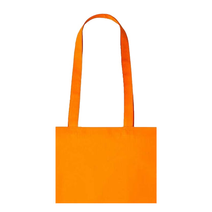 Orange - Back - Nutshell Plain Strong Shoulder Shopper Bag