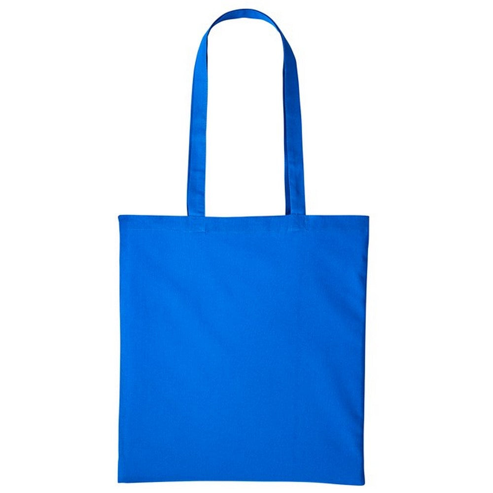 Sapphire Blue - Front - Nutshell Plain Strong Shoulder Shopper Bag
