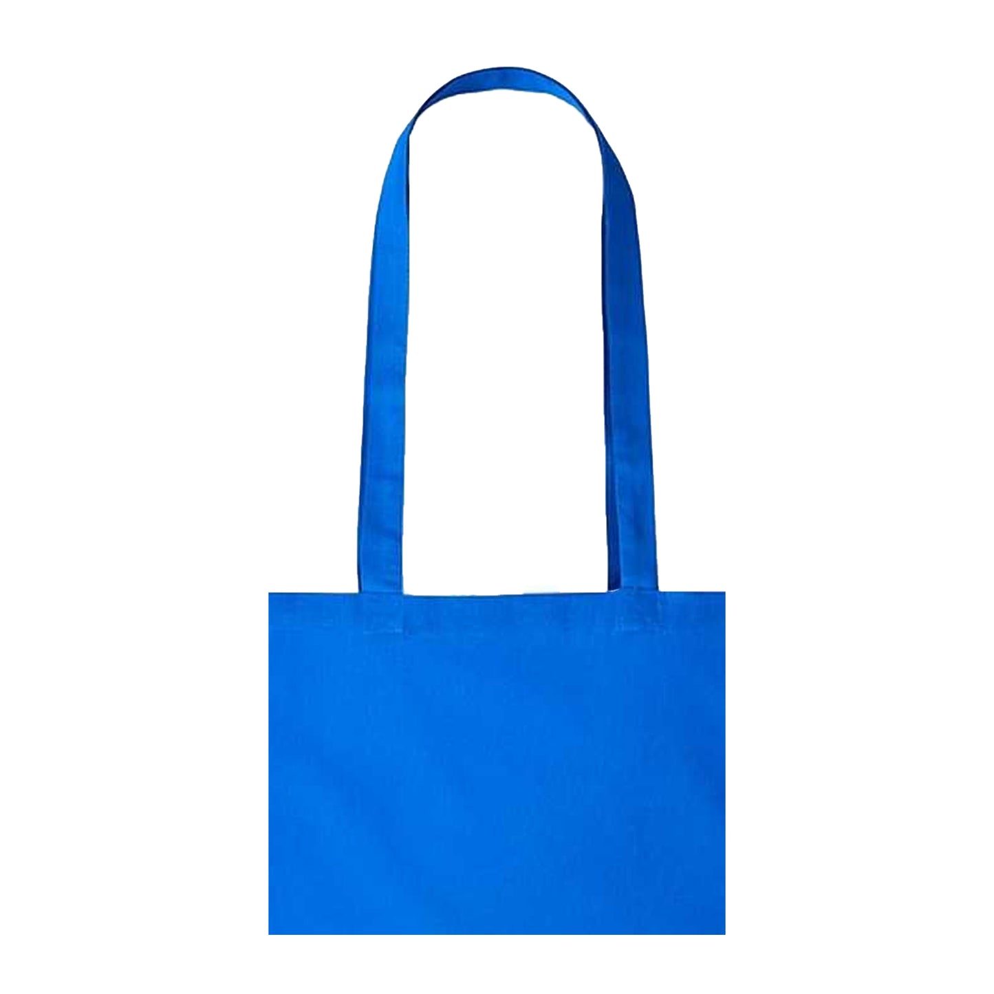 Sapphire Blue - Back - Nutshell Plain Strong Shoulder Shopper Bag