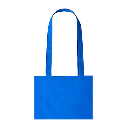 Sapphire Blue - Back - Nutshell Plain Strong Shoulder Shopper Bag