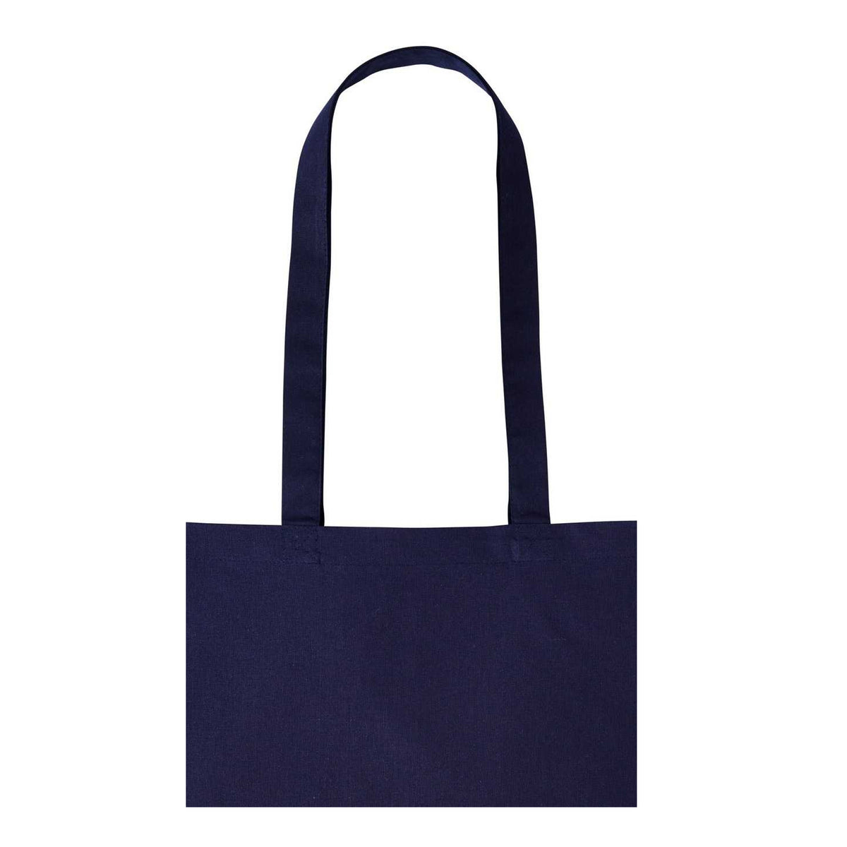 French Dark Navy - Back - Nutshell Plain Strong Shoulder Shopper Bag