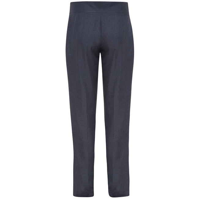 Black Heather - Back - Premier Iris Ladies-Womens Straight Leg Formal Trouser - Workwear