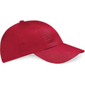 Classic Red - Back - Beechfield Junior Kids Unisex Plain Legionnaire Cap