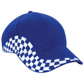 Bright Royal - Front - Beechfield Unisex Grand Prix Baseball Cap