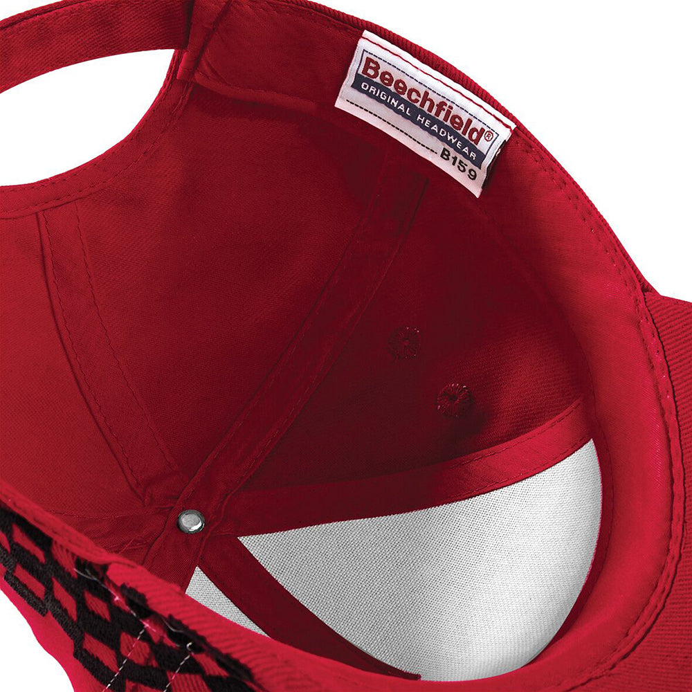 Classic Red - Lifestyle - Beechfield Unisex Grand Prix Baseball Cap