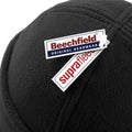 Black - Side - Beechfield Ladies-Womens Suprafleece Anti-Pilling Winter - Ski Hat