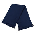 French Navy - Front - Beechfield Ladies-Womens Suprafleece Anti-Pilling Dolomite Winter Scarf