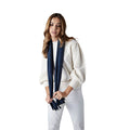 French Navy - Back - Beechfield Ladies-Womens Suprafleece Anti-Pilling Dolomite Winter Scarf